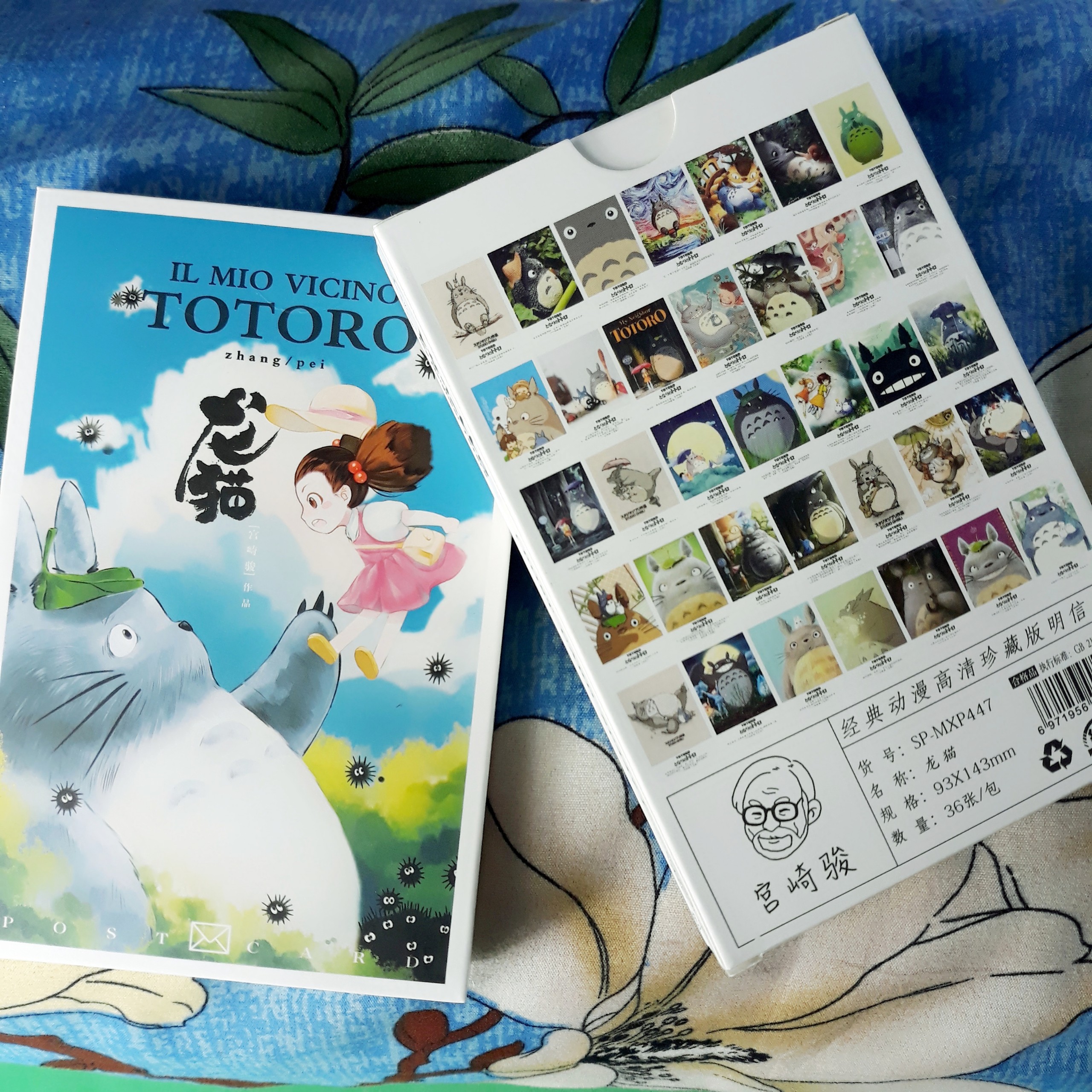 Hộp 36 Post Card Hình Totoro (9.3 x 14.3cm)