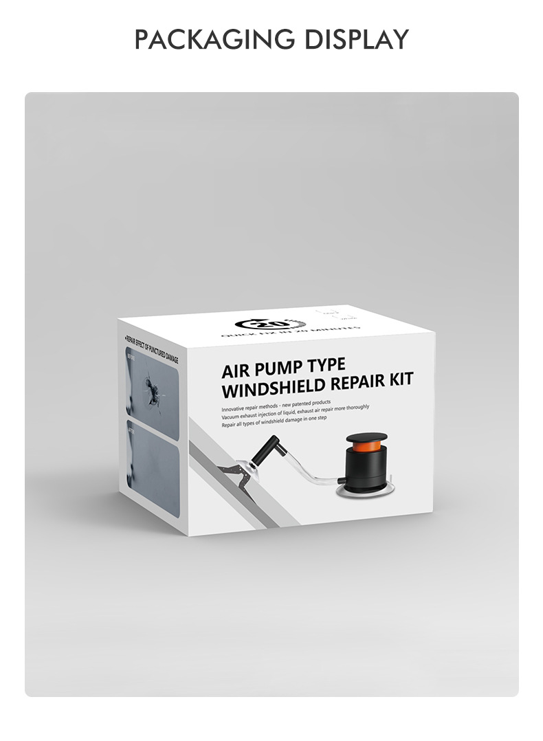 Dụng cụ xóa nứt kính dài chuyên dụng Air Pump Windshield dễ dàng sử dụng