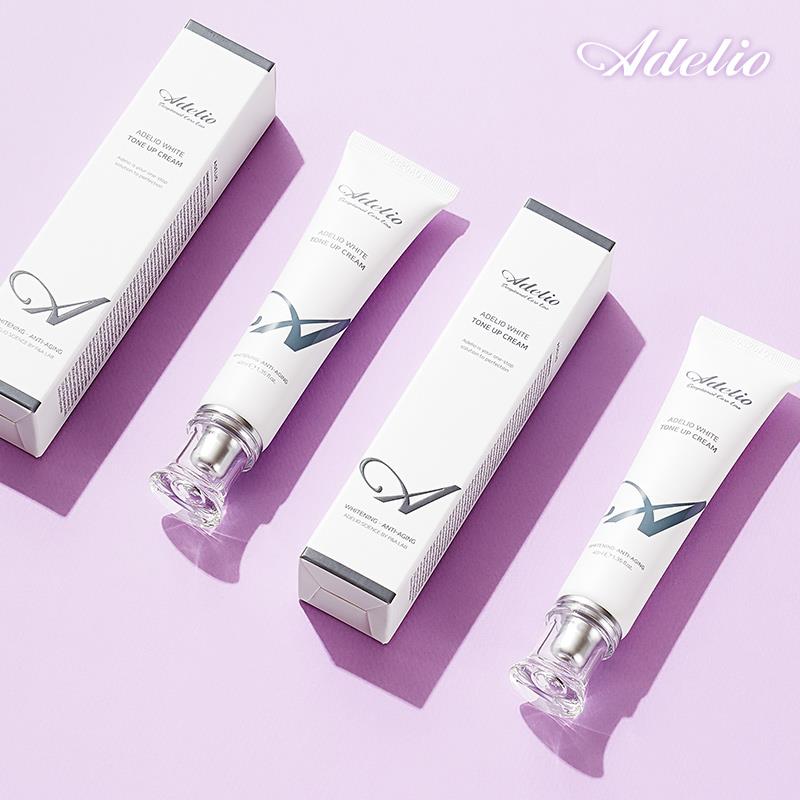 Tone Up Cream Adelio, trắng da , dưỡng ẩm , trang điểm