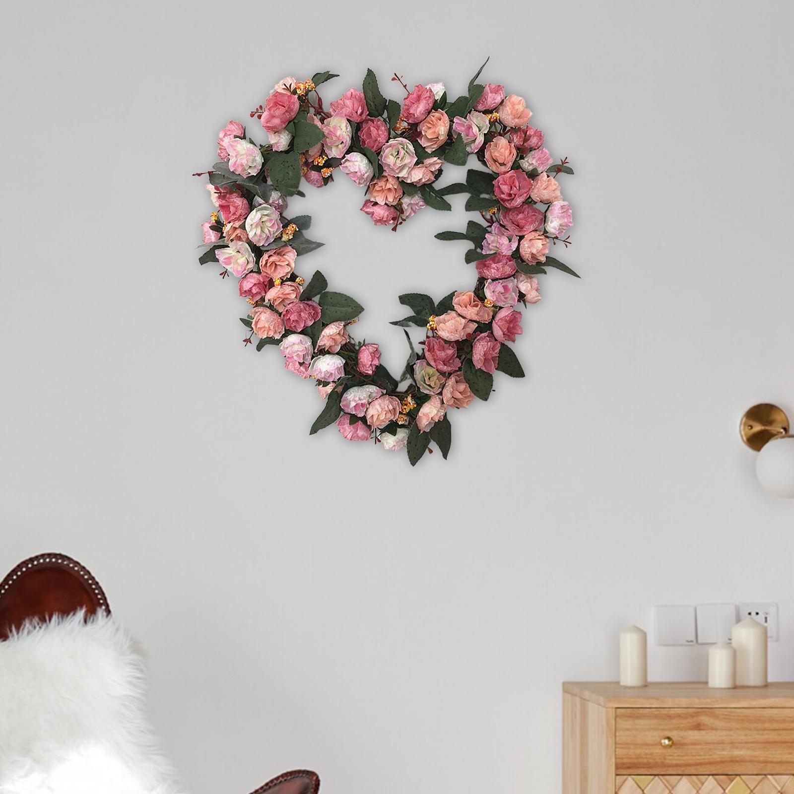Wreath Artificial Front Door Garland for Party Ornaments