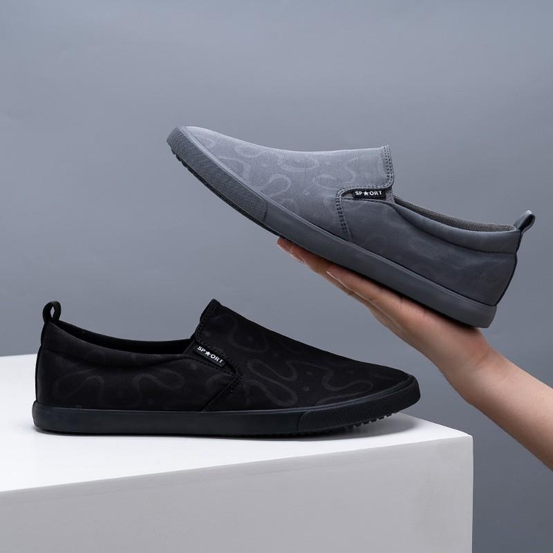 Giày lười nam - Slip on nam vải - Mã A2201