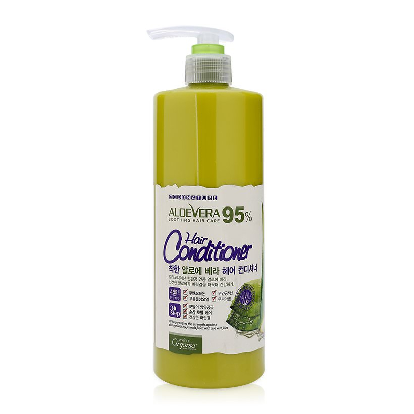 Dầu Xả Tinh Chất Lô Hội Aloe Vera 95% Soothing Hair Care Hair Conditioner Geo