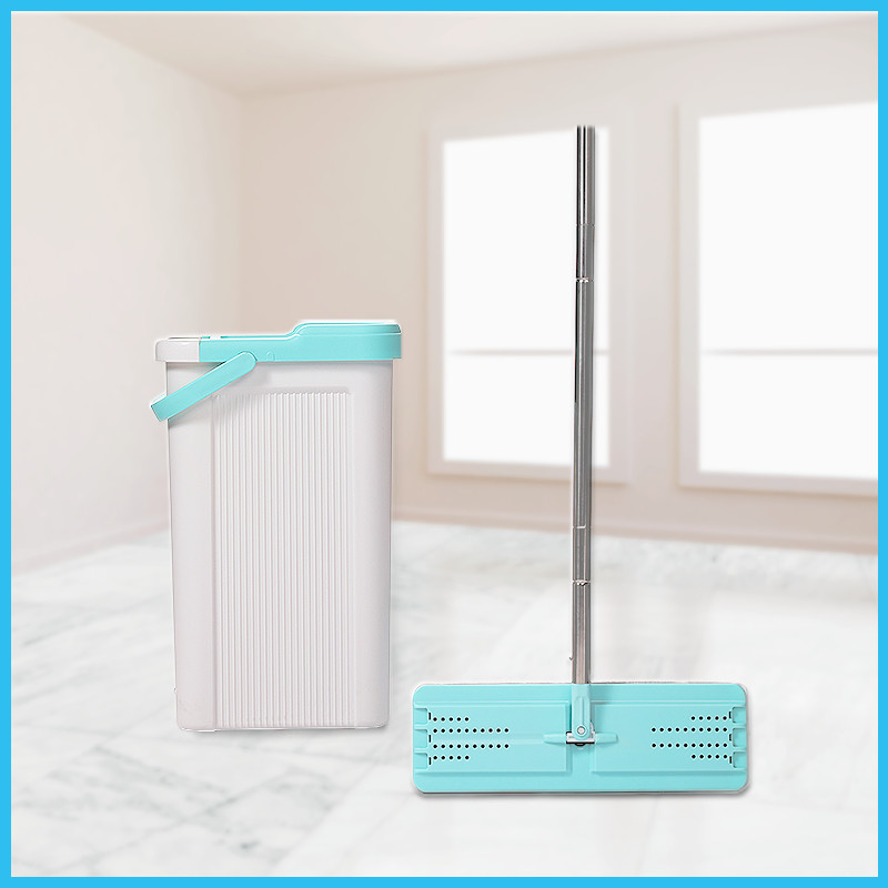 Bộ Lau Nhà MyJae Đài Loan Sợi Fiber Xoay 360 Độ Thông Minh 125cm