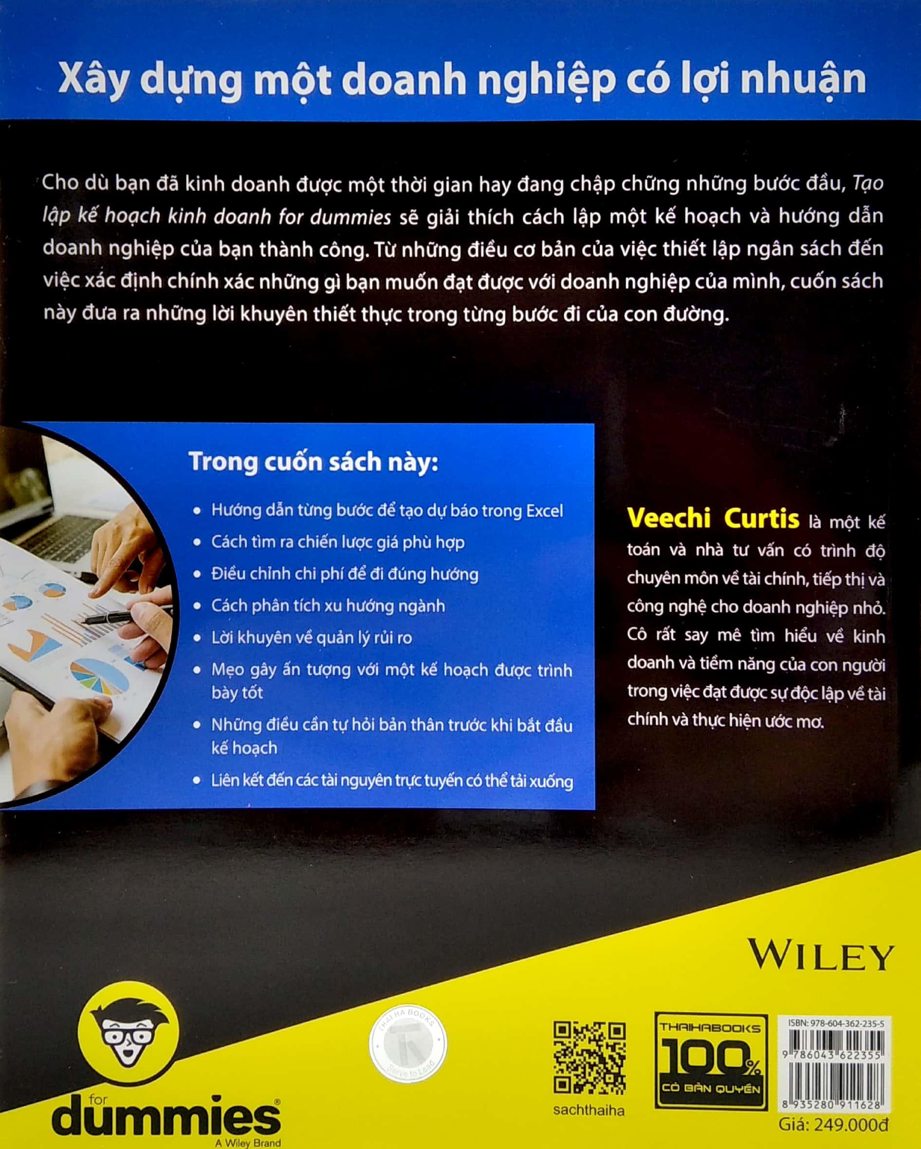 Tạo Lập Kế Hoạch Kinh Doanh For Dummies