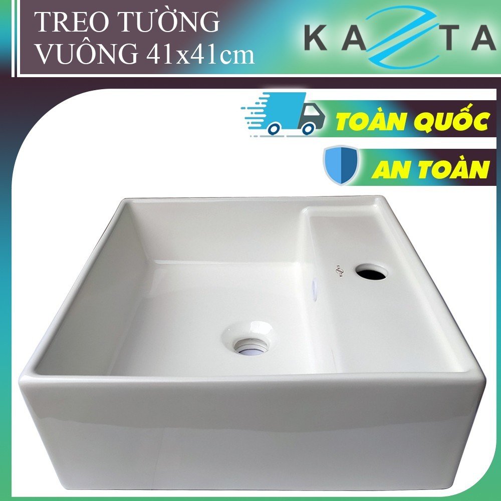 Lavabo Treo Tường Vuông KAZTA KZ-CL266