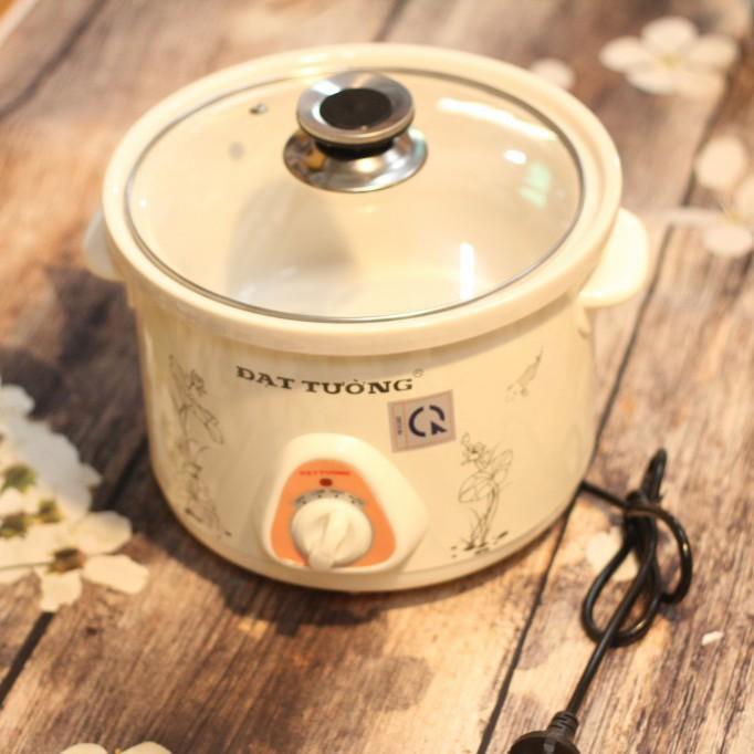 Nồi Kho Cá Bằng Điện Đạt Tường 1,5L và 2,5l Lõi Sứ Cao Cấp KC-DT-15