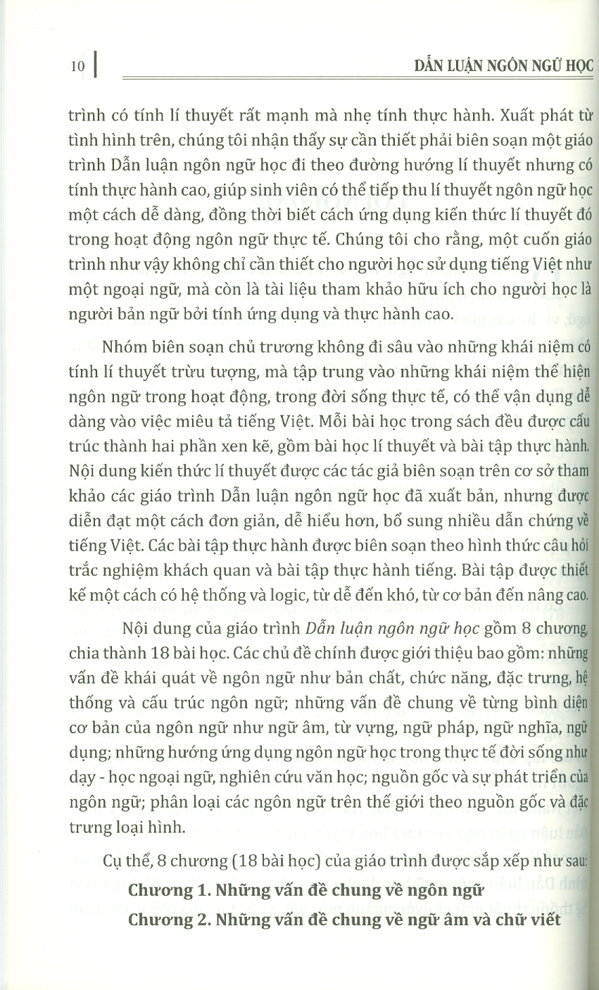 Dẫn Luận Ngôn Ngữ Học