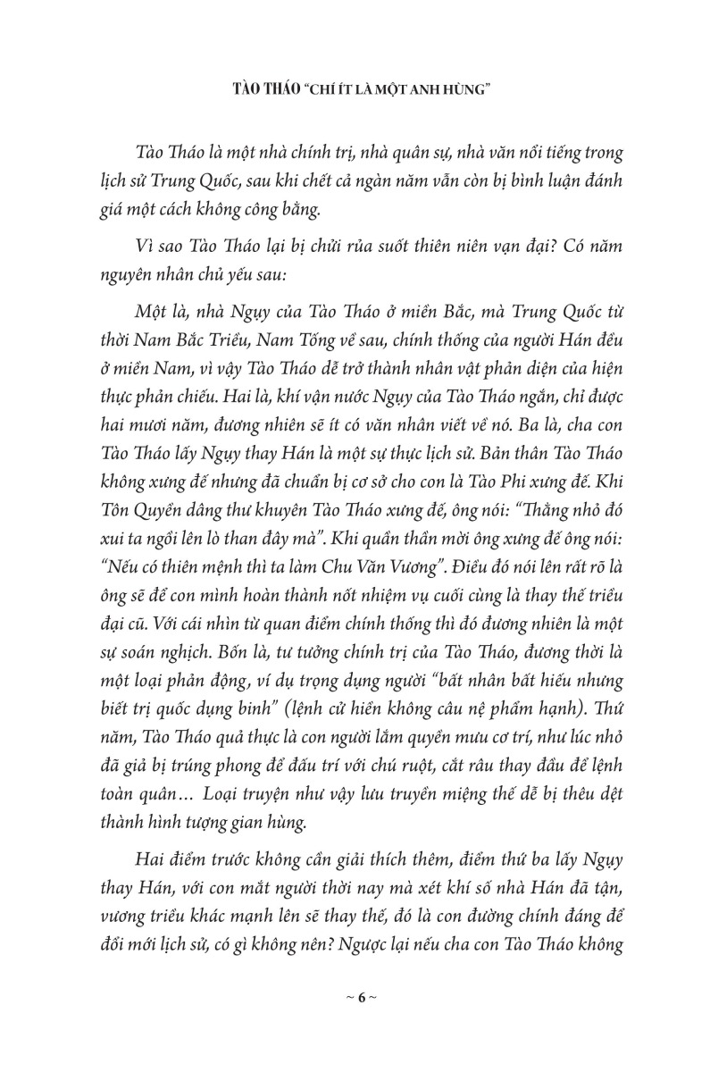 Tào Tháo - Chí Ít Là Một Anh Hùng _KV
