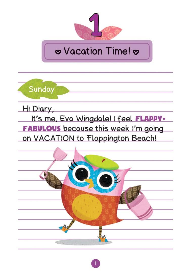 Sách ngoại văn: Owl Diaries - Book 14 - Eva At The Beach