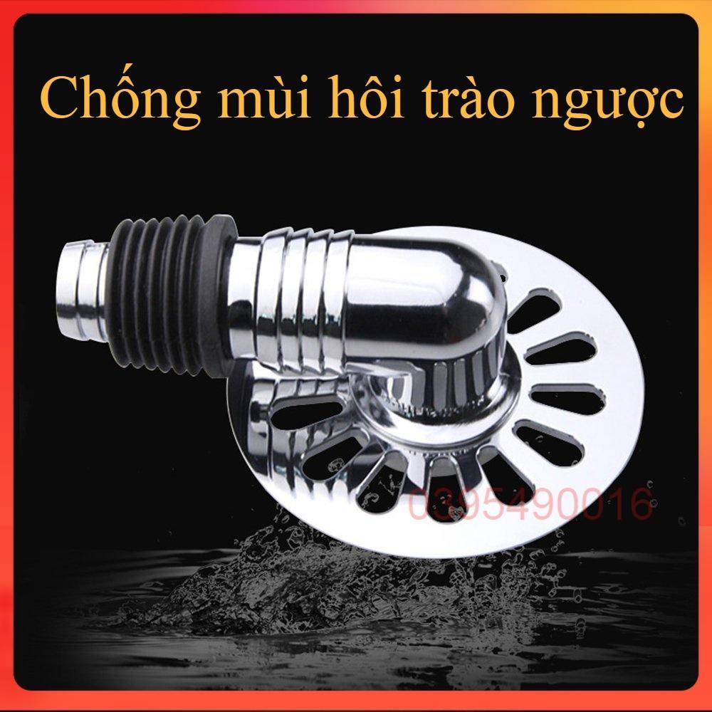 Bộ thoát nước máy giặt hình chữ L chống mùi hôi trào ngược, thoát nước thải lắp thoát sàn, chậu rửa mặt lavabo