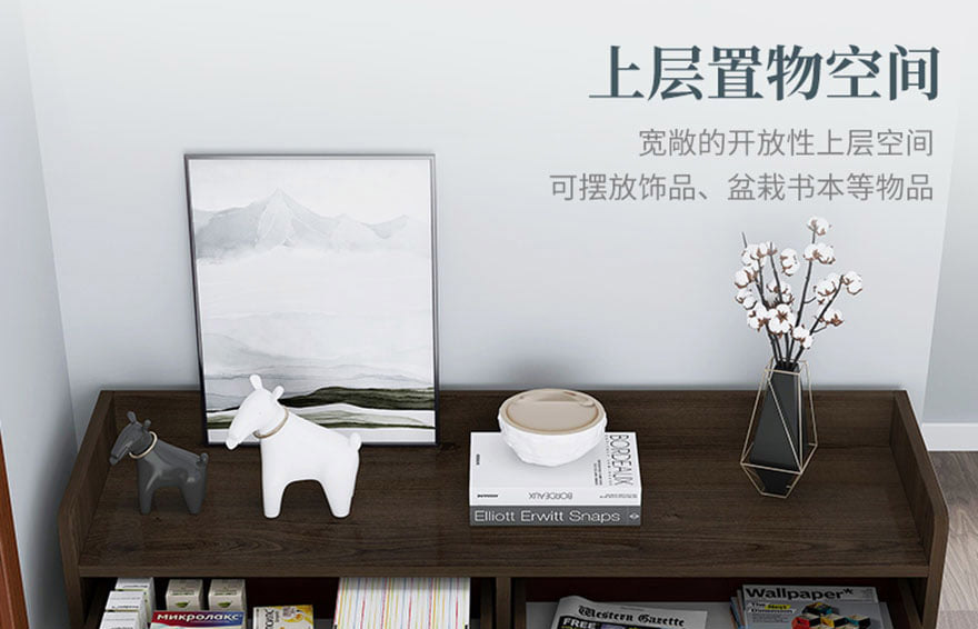 Tủ giày gỗ MDF thiết kế sang trọng nhỏ gọn