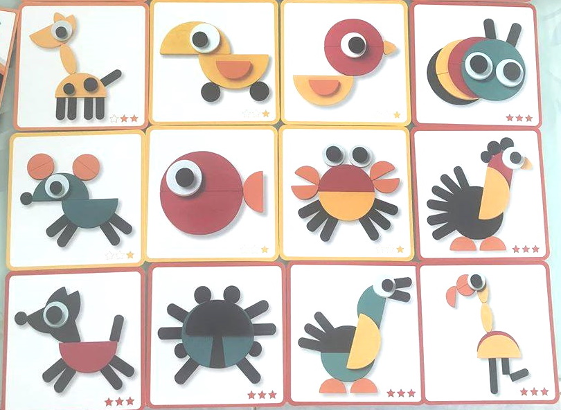 Bộ đồ chơi Montessori ghep hình 29 chi tiết - Đồ chơi gỗ giáo dục sớm