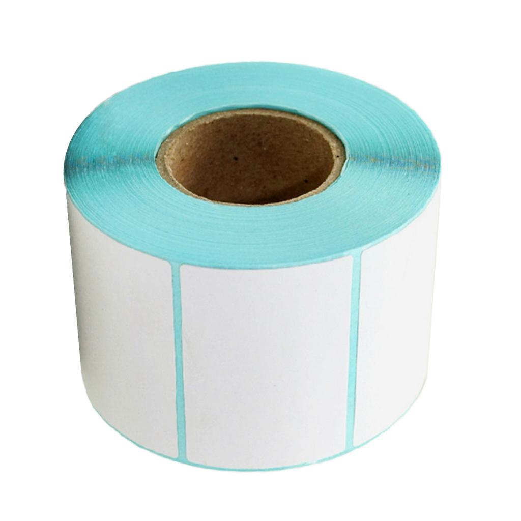 500 Miếng 70X50 Mm Trống Trắng Keo Tản Nhiệt Dính Chắc Adress Máy In Nhãn