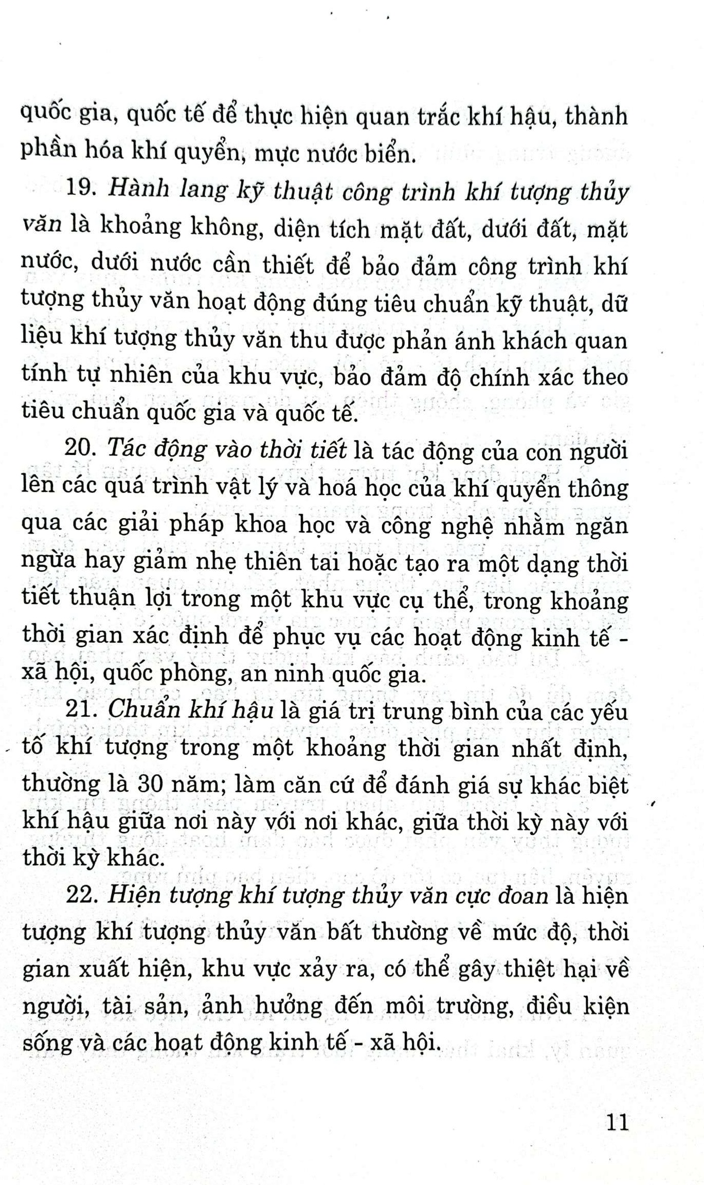 Luật khí tượng thủy văn