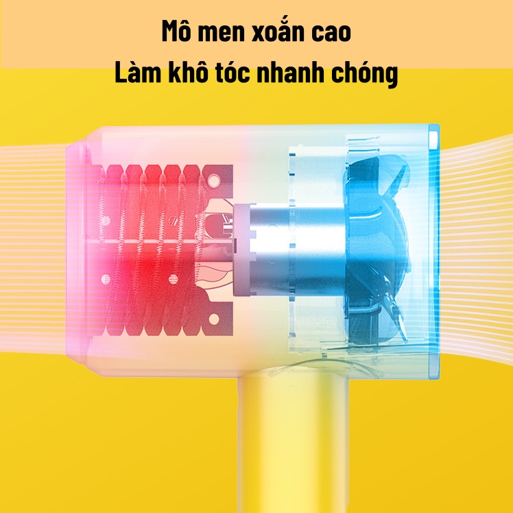 Máy sấy tóc hình con vịt siêu dễ thương - Hàng chính hãng