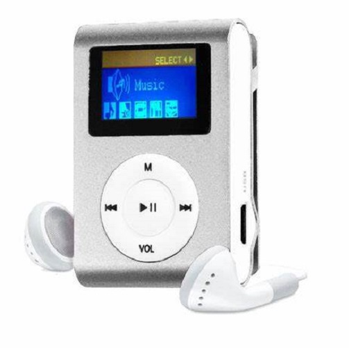 Combo Máy Nghe Nhạc Mp3 kèm dây sạc, tai nghe thể thao và thẻ nhớ 4G Class 10