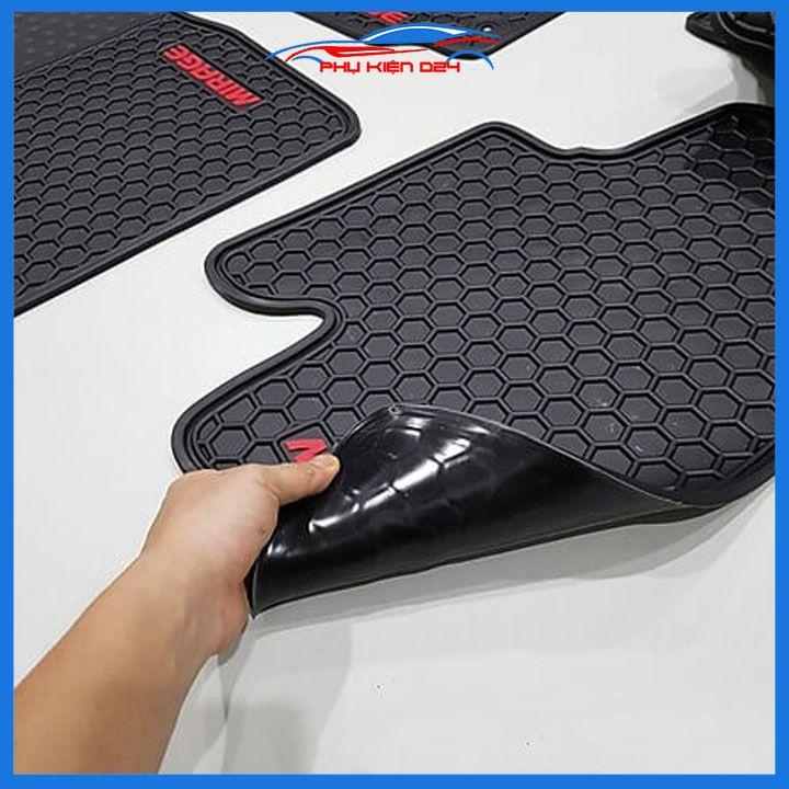 Thảm lót sàn cao su cho xe Nissan Almera 2020-2021-2022-2023 mẫu mới hàng chuẩn theo xe chịu lực tốt