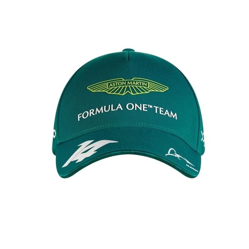 F1 Gorra de Fernando Alonso F1 Aston Martin Gorras Mũi tay đua Tây Ban Nha mới Color: 1 yellow 2 green