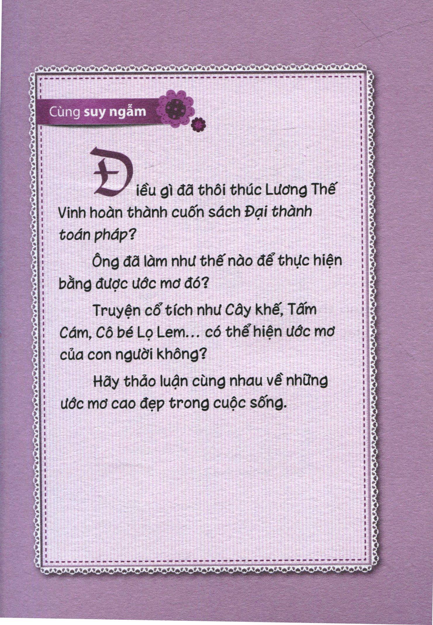 Sách Gieo Mầm Tính Cách - Ước Mơ ( Tái Bản )