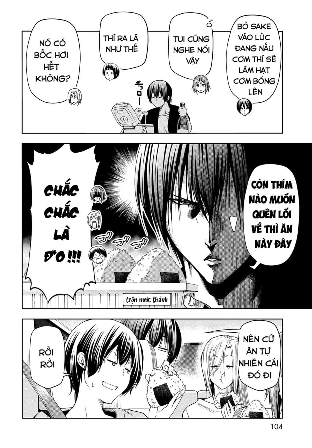 cô gái thích lặn - grand blue chapter 81 12