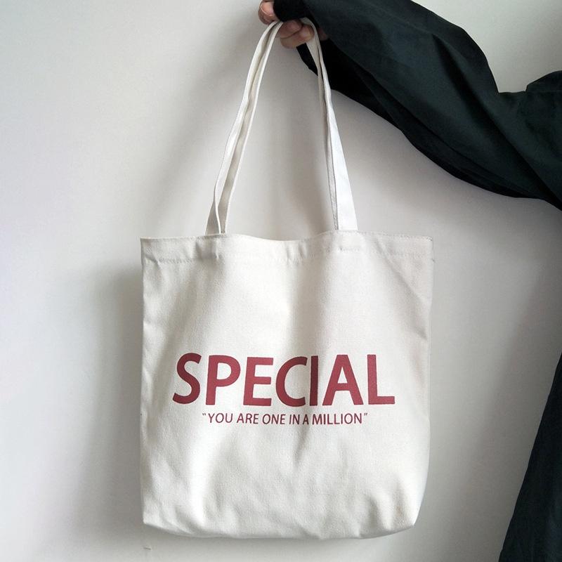 Túi tote Vải canvas mềm Đẹp Cực Hot đựng vừa  Túi vải xinh nhiều