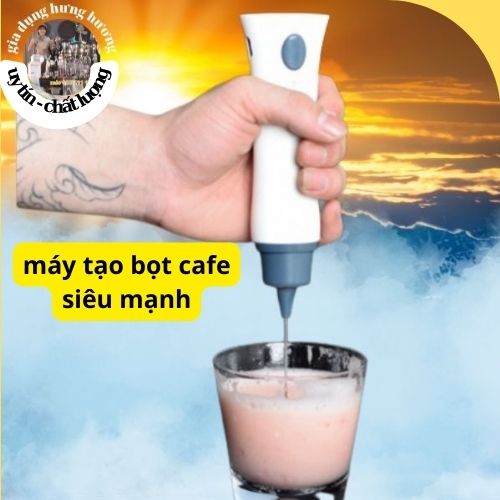 máy tạo bọt coffe tay cầm dụng cụ pha chế