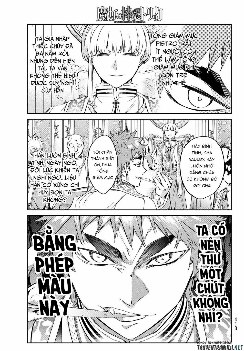 majo ni sasageru trick chapter 16 4