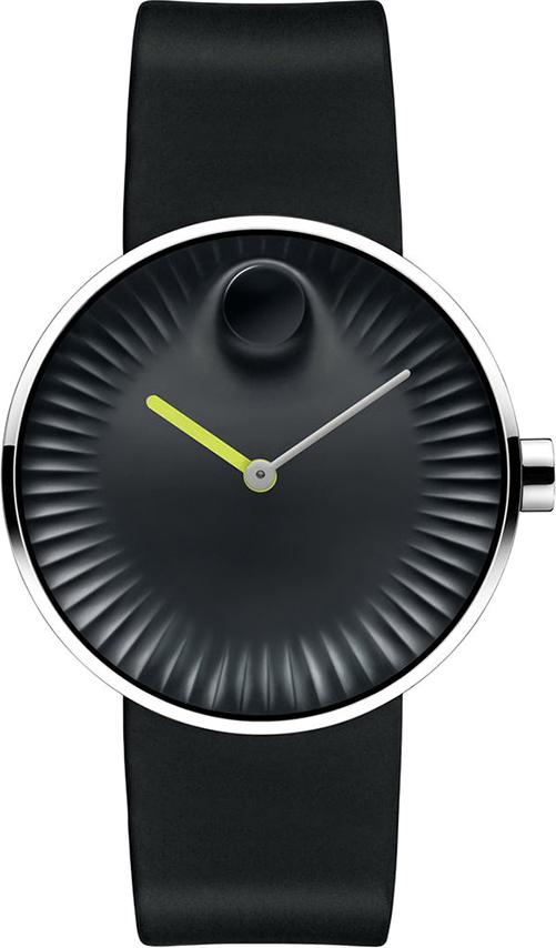 Đồng Hồ Nam Dây Da Movado 3680003 (40mm) - Mặt Đen