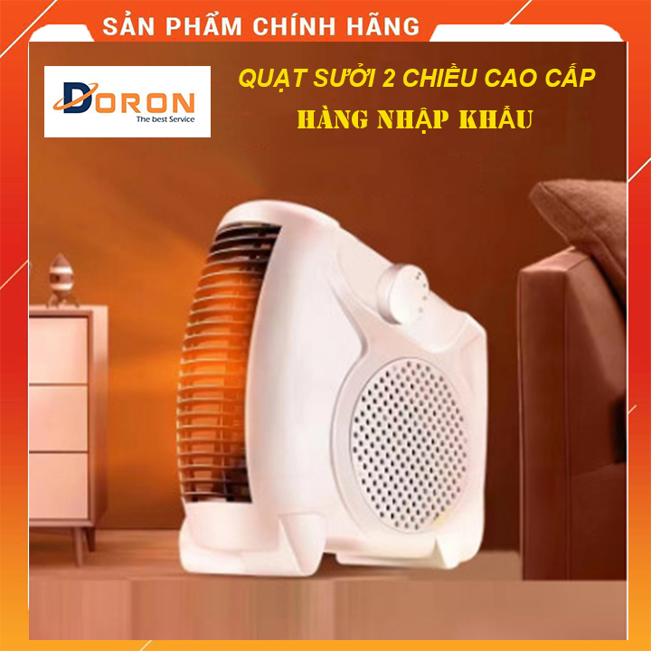 Quạt Sưởi Đa Năng Cao Cấp 2 Chiều 1500W- Hàng Chính Hãng