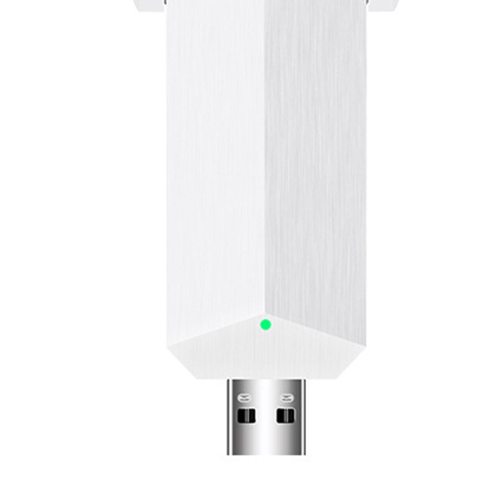 Wireless Network Adapter High Speed Mini WiFi for Desktop White