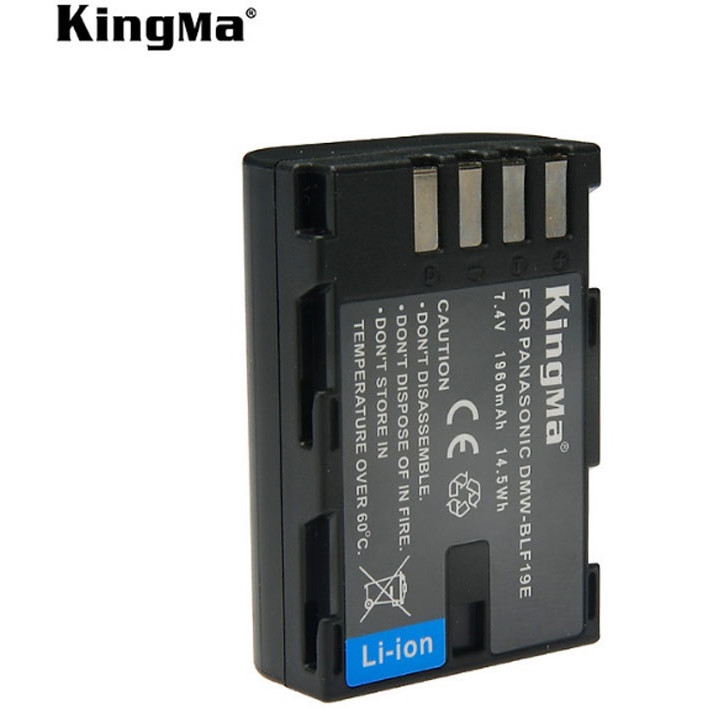 Bộ pin sạc Kingma for Panasonic DMW-BLF19( có bán rời pin sạc) - Hàng chính hãng