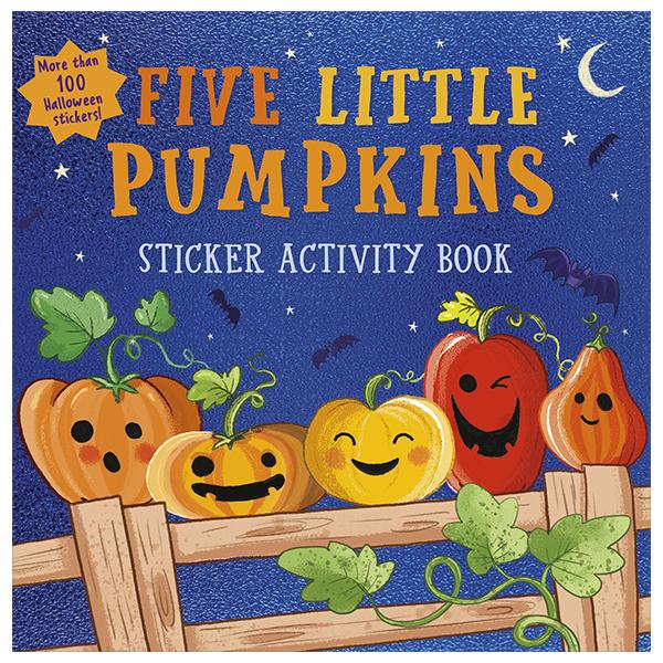 Sách ngoại văn: Five Little Pumpkins Sticker
