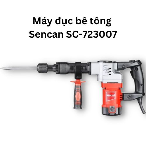 Máy đục phá bê tông 17mm Sencan 723007