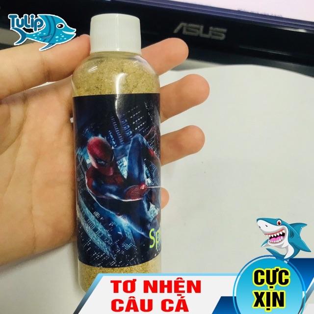 Bột mồi câu tơ nhện mồi siêu nhậy y hình
