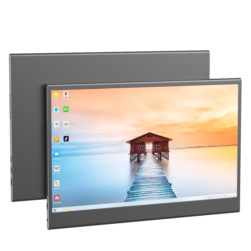 15.6 inch Portable Monitor IPS Screen 1920*1080 Resolution 170° Wide Viewing Angle 60Hz Refresh Rate Wide Compatibility