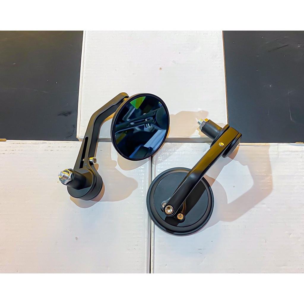 Gương gù tròn CNC gù tay lái kiểu dáng Cổ Điển lắp dành cho xe XSR155/ Honda CB150/300r/650R - Phong Cách - Sang Trọng.