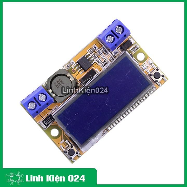 Module Buck DC-DC LCD Hiển Thị Điện Áp - Dòng Điện Vin 5V-23VDC MP2307