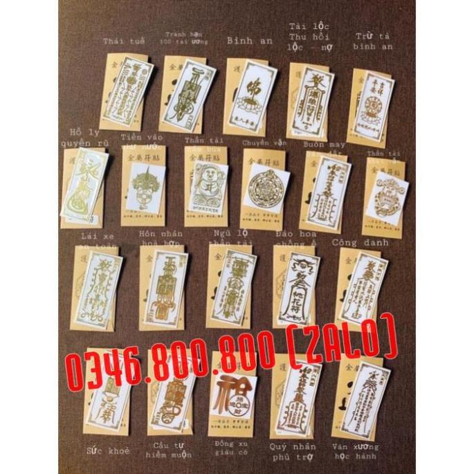Linh Phù Dán Điện Thoại Tài Lộc Tình Duyên Hộ Mệnh May Mắn Đầy Đủ Mẫu Mã Giá Siêu Tốt Cho ACE Bán Buôn