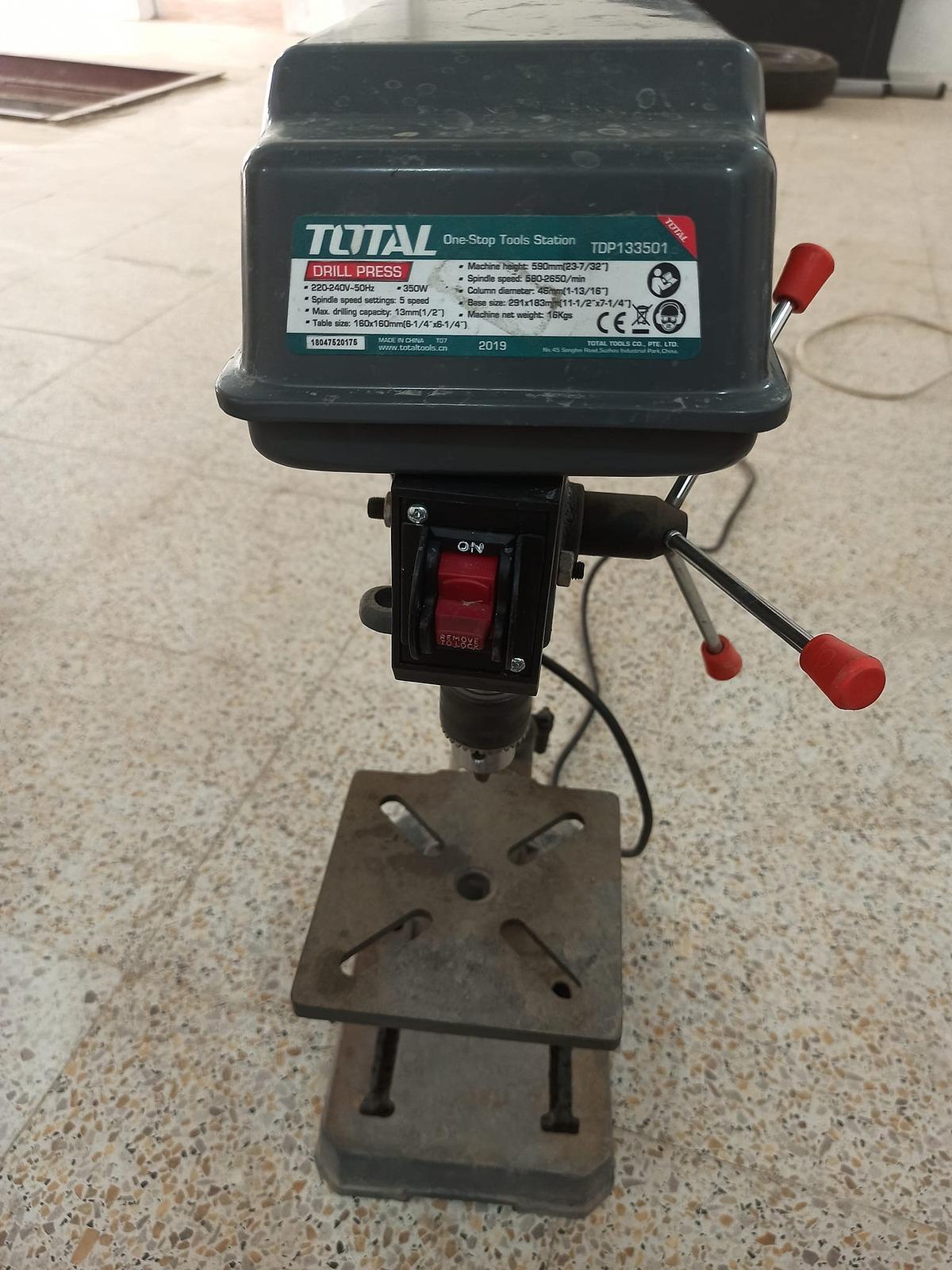 MÁY KHOAN BÀN 350W 13MM TOTAL TDP133501 - HÀNG CHÍNH HÃNG