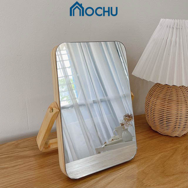 Gương Để Bàn Khung Gỗ OCHU - Mini Mirror