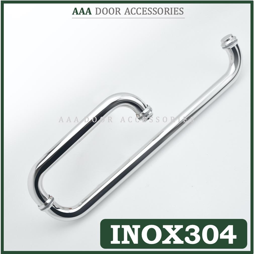 Tay nắm Cabin phòng tắm kính phi 19 phi 25 inox 304