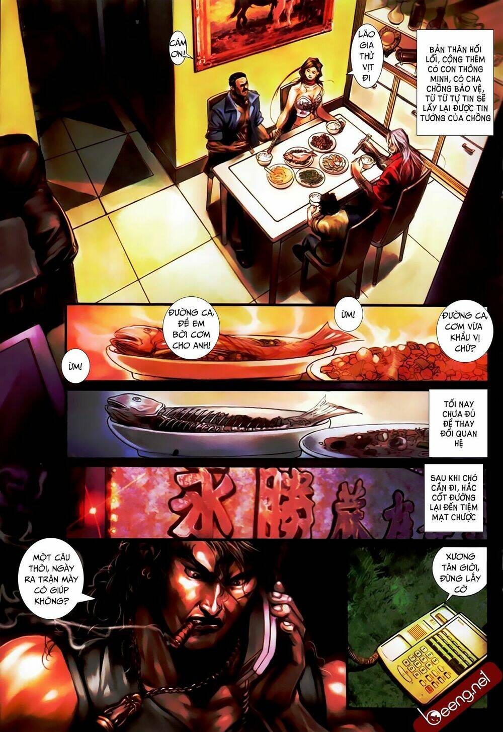 hỏa hồng niên đại hắc cốt đường chapter 419 4