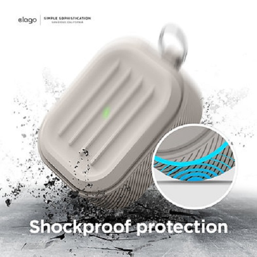 Ốp Bảo vệ elago Armor Case cho AirPods 3 - Hàng chính hãng