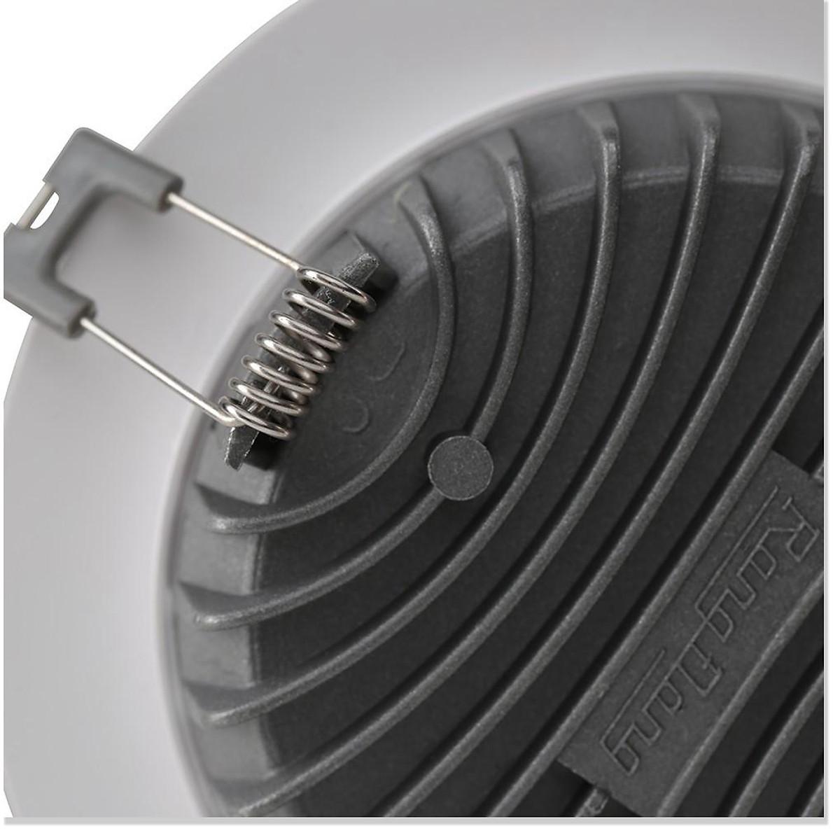Đèn LED Downlight âm trần đổi màu 9W Rạng Đông AT10 ĐM 110/9W , Viền mạ bạc tinh tế