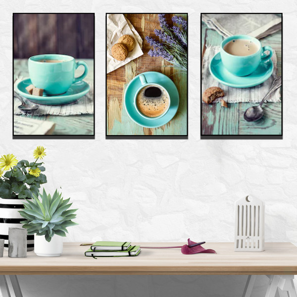 Bộ 3 Tranh Canvas Kèm Khung Viền 3D PGTK449