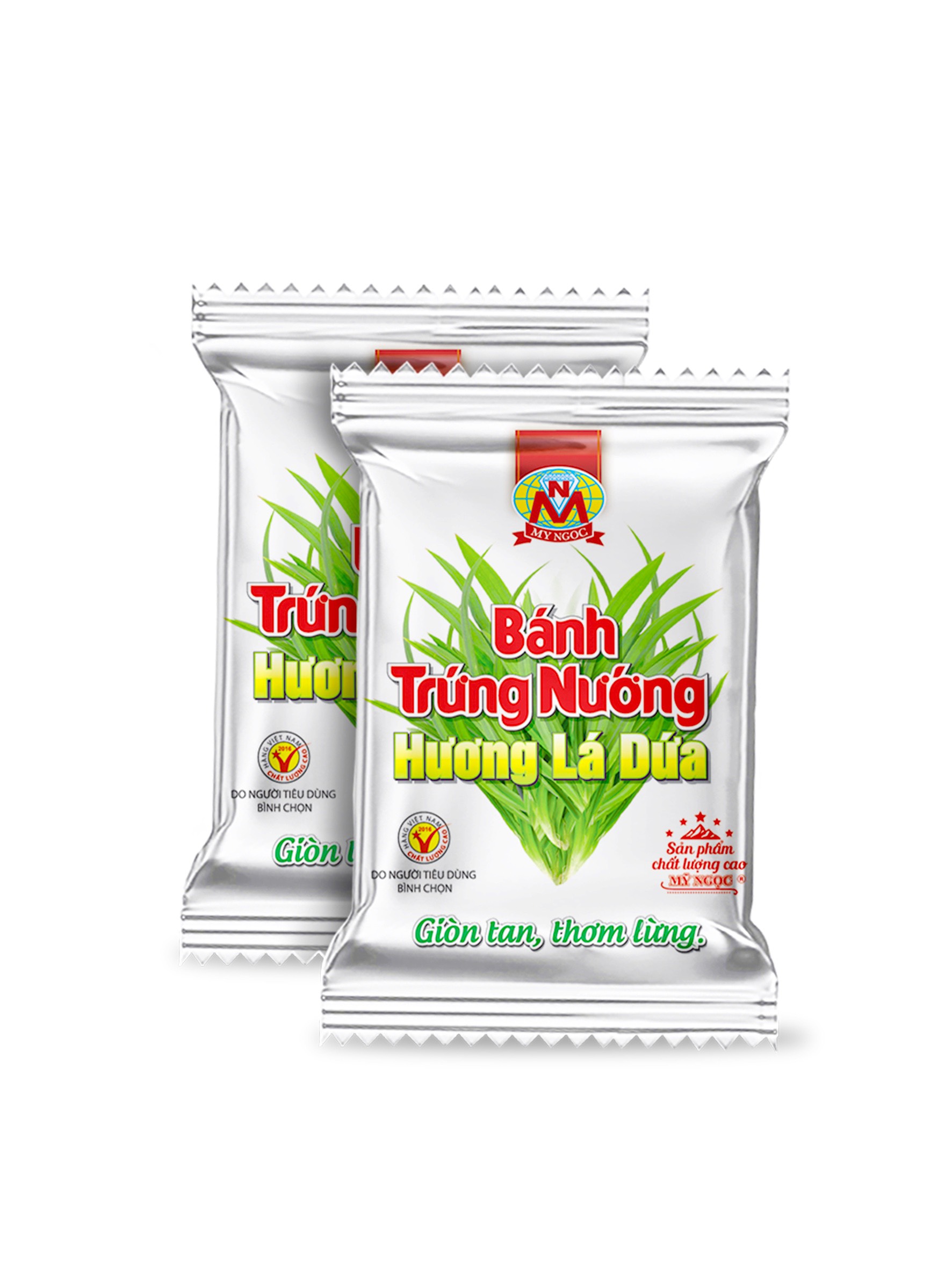 216g Bánh trứng nướng Hương LÁ DỨA MỸ NGỌC