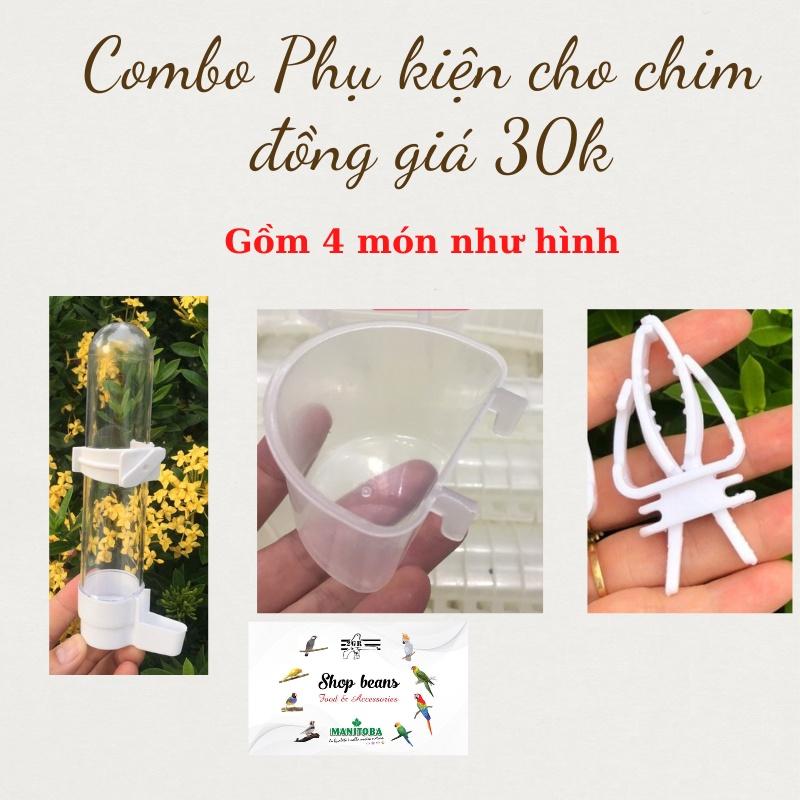 Combo phụ kiện cho chim