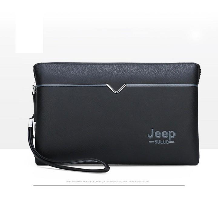 Ví cầm tay nam Jeep cao cấp, clutch jeep