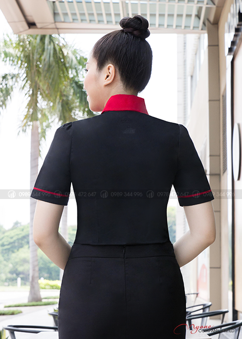 Áo sơ mi nữ ngắn tay