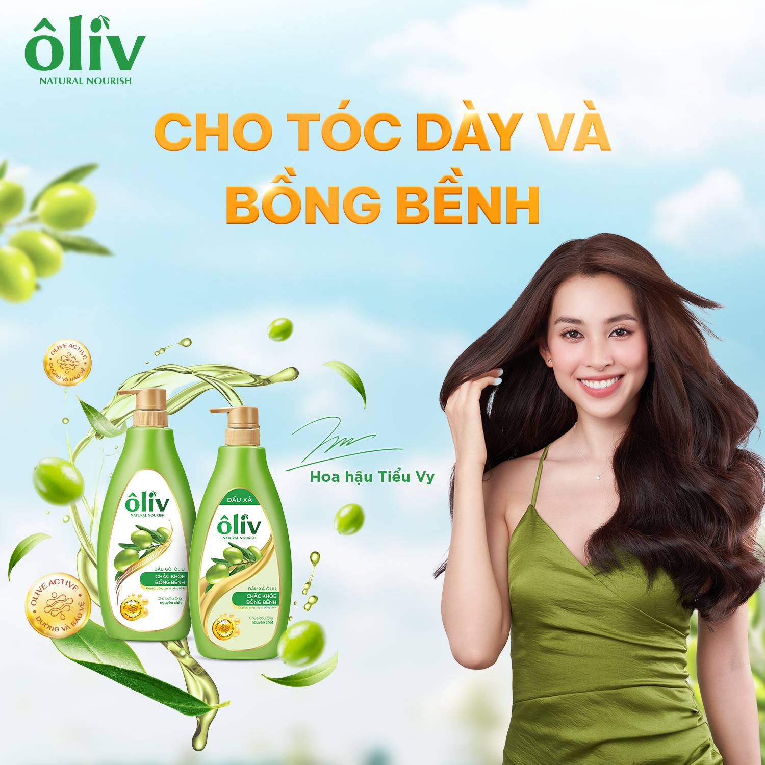 DẦU GỘI OLIV 650ML